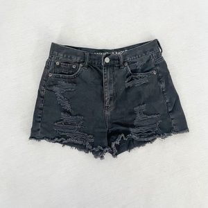 American eagle black shorts size 2!